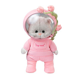 Котик Lina TeddyTales, космонавт "Розовое чудо", 25 см